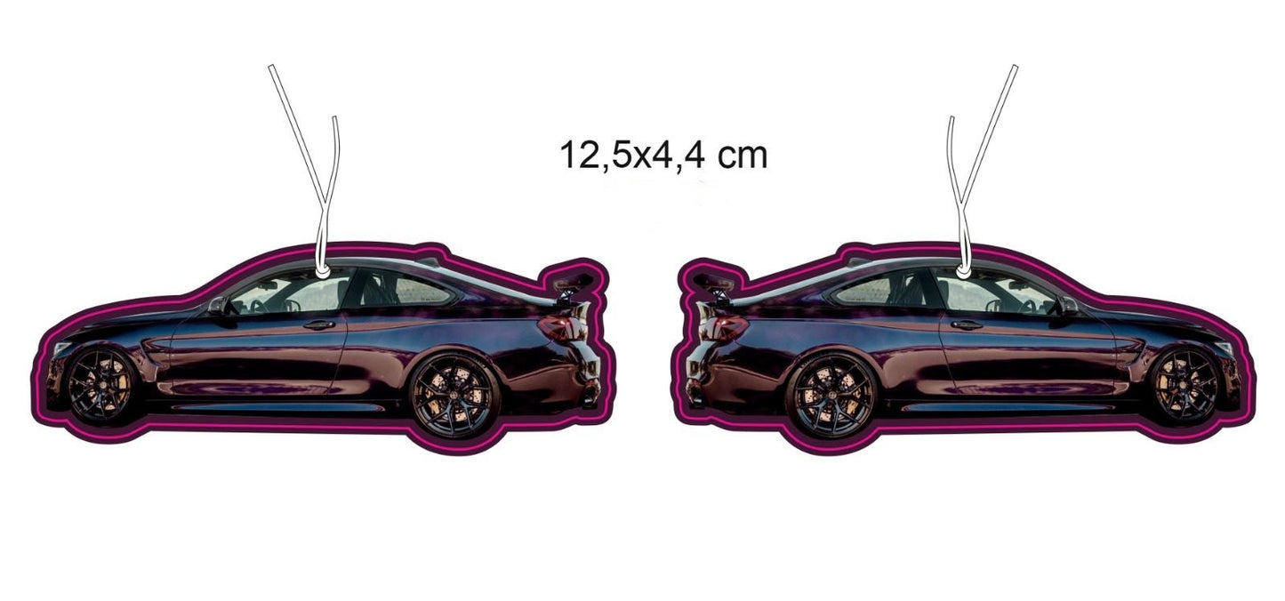 PS-Tussi Duftbaum – BMW M4 Edition 💜 *NEU*